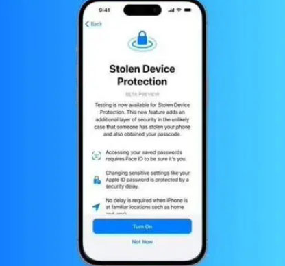禹城苹果授权维修店分享被盗设备保护功能开启方法 