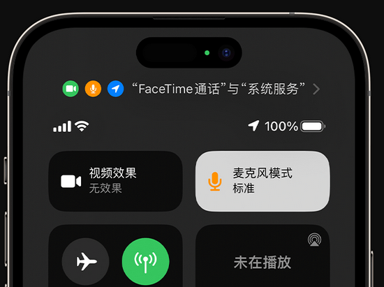 禹城苹果授权维修网点分享iPhone在通话时让你的声音更清晰 