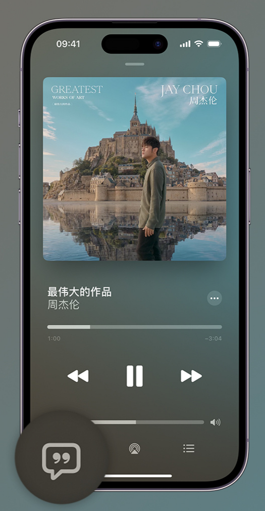 禹城iphone维修分享如何在iPhone上使用Apple Music全新唱歌功能 