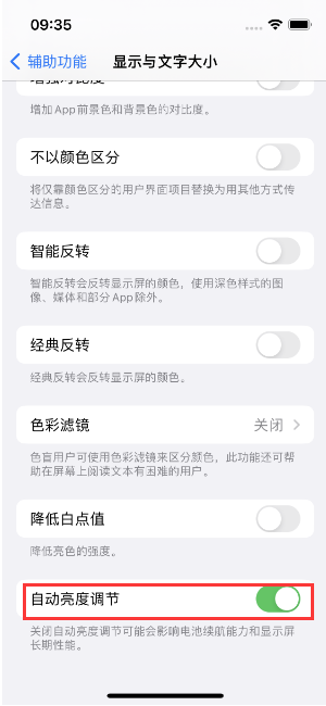 禹城苹果15维修店分享iPhone 15 Pro系列屏幕亮度 