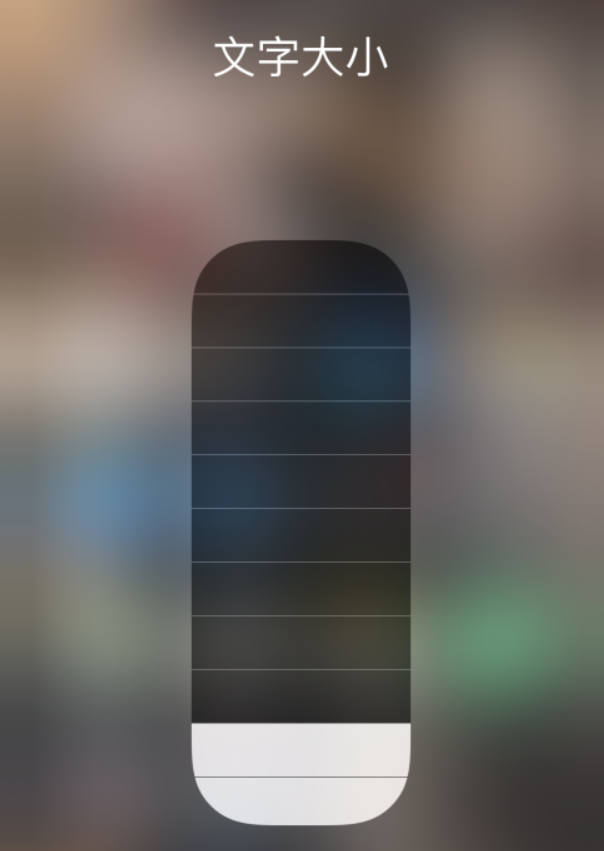 禹城苹果手机维修分享小技巧：在 iPhone 控制中心快速调节字体大小 