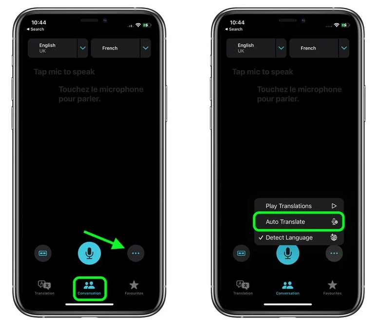 禹城苹果手机维修分享iOS 15 “翻译” App 新改进 